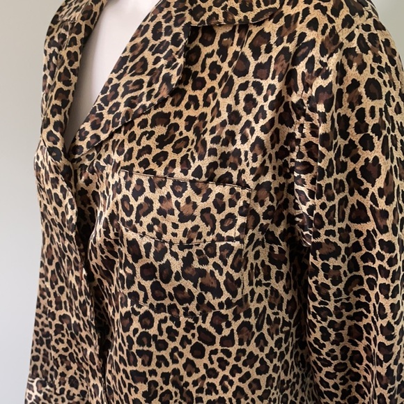 Victoria’s Secret Classic Leopard 2 Piece PJ Set Mobwife - Picture 3 of 8